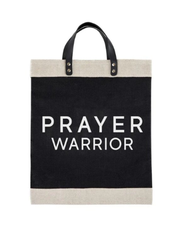 Handbags - Farmer's Market Tote - "Prayer Warrior"